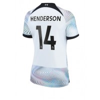 Dres Liverpool Jordan Henderson #14 Gostujuci za Žensko 2022-23 Kratak Rukav